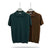 Diamond Textured Knit Polo