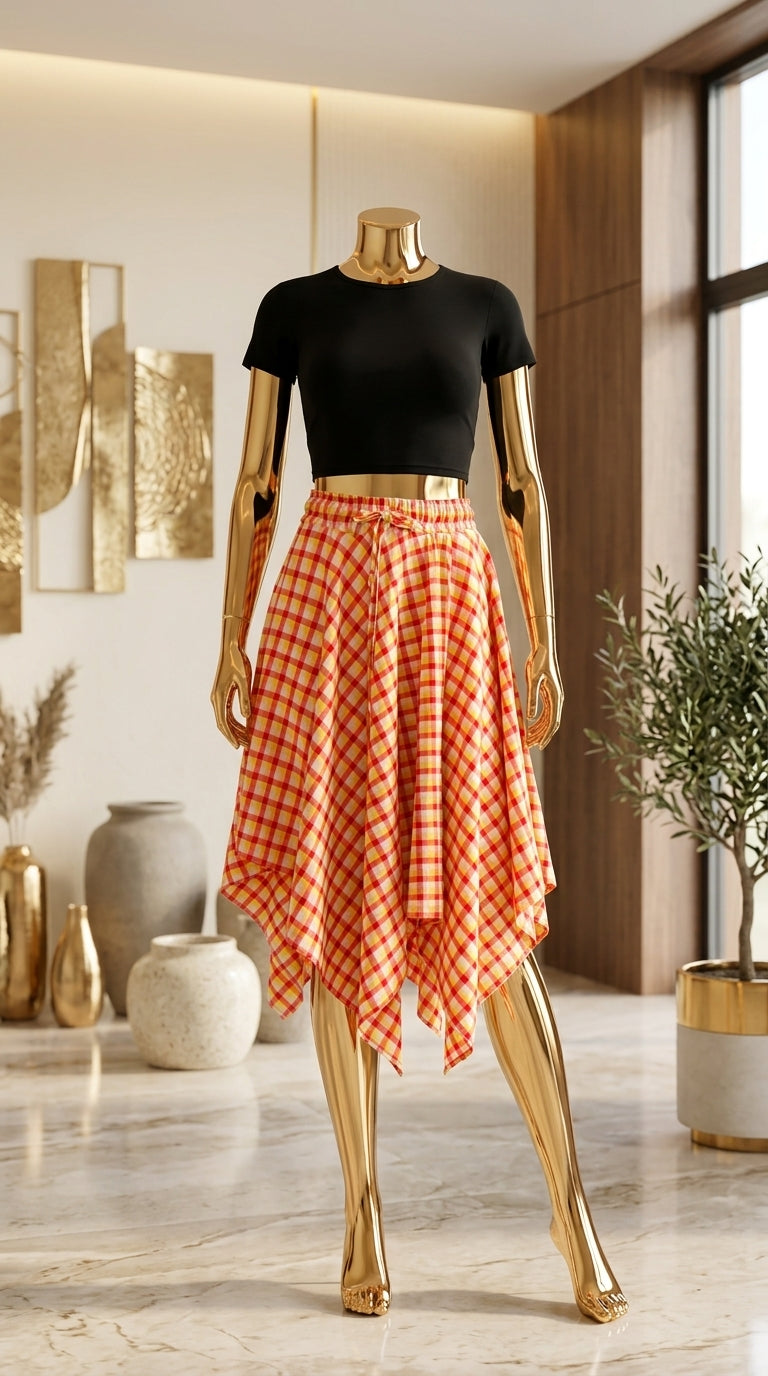 handkerchief skirt