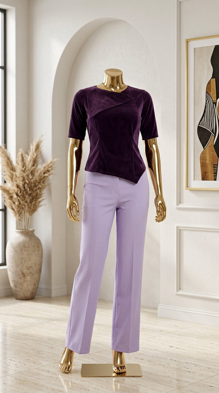 Corporate & Comfy Two-Piece Set
