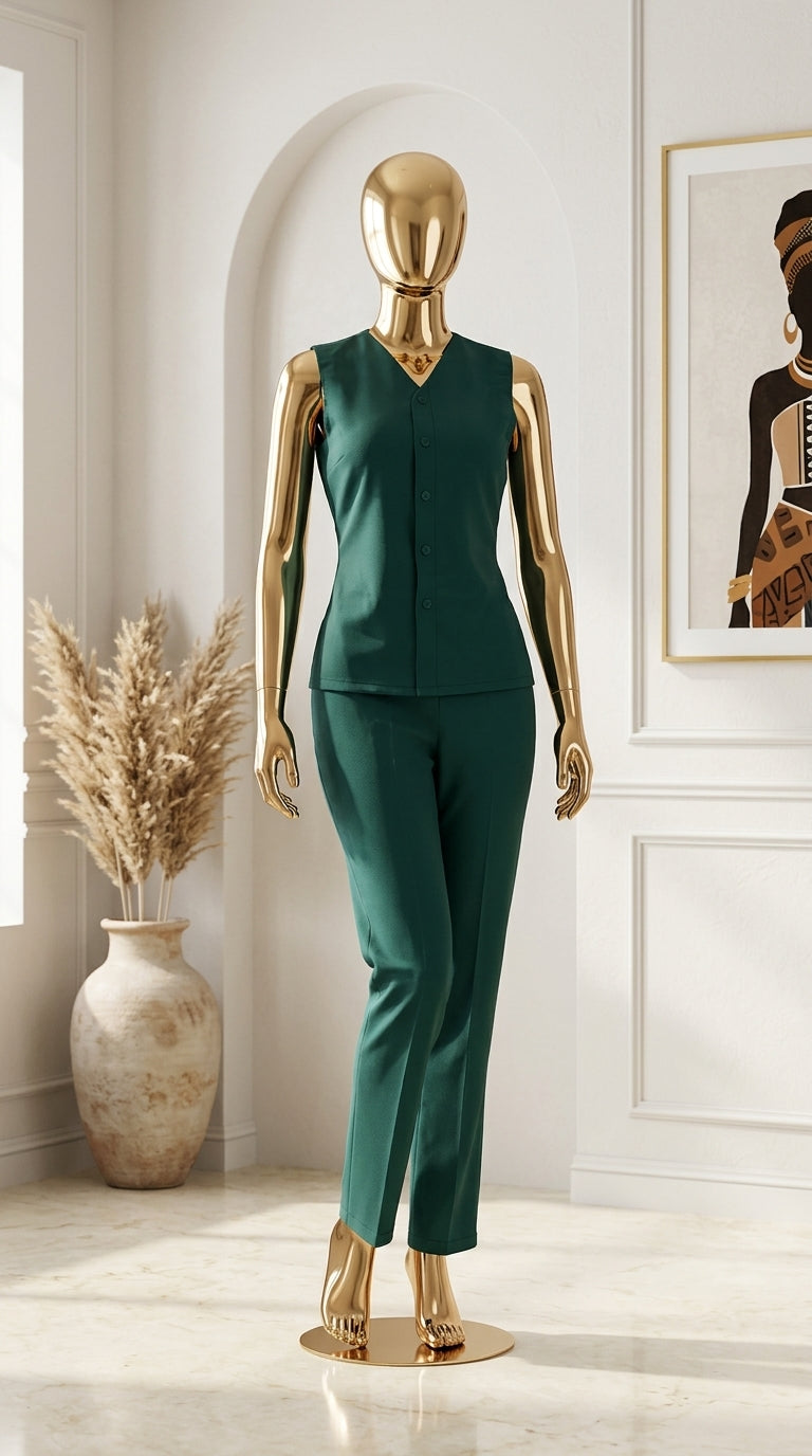 Corporate & Comfy Two-Piece Set