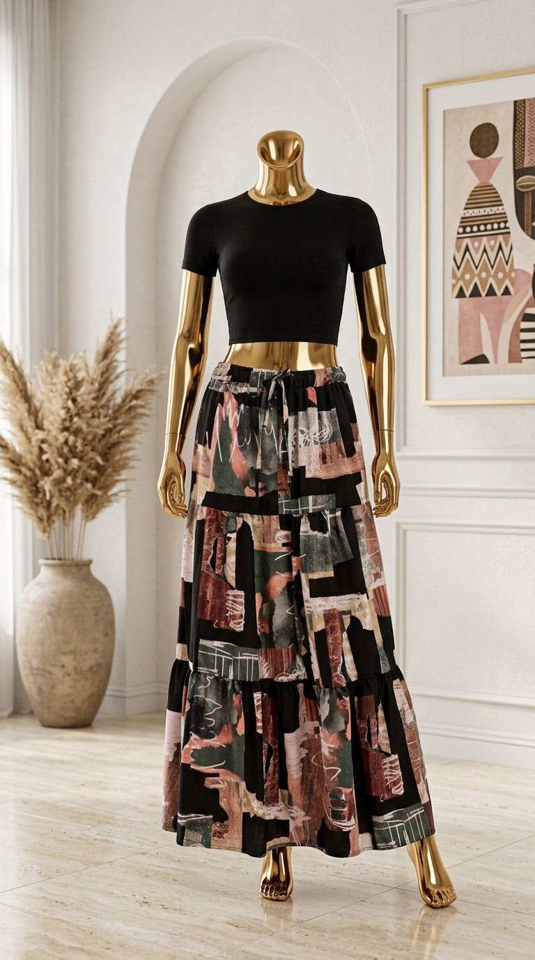 Caribbean Maxi Skirt