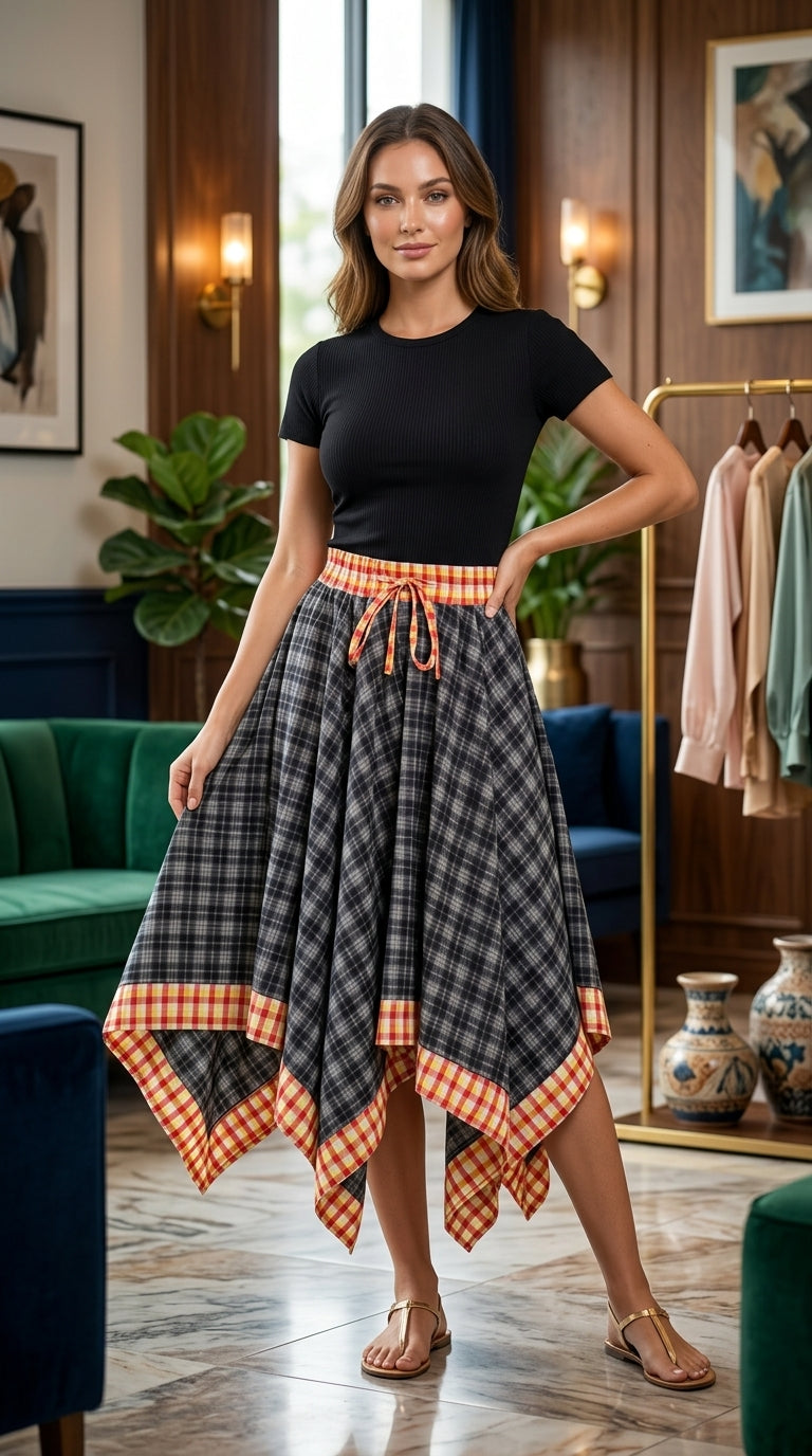 handkerchief skirt