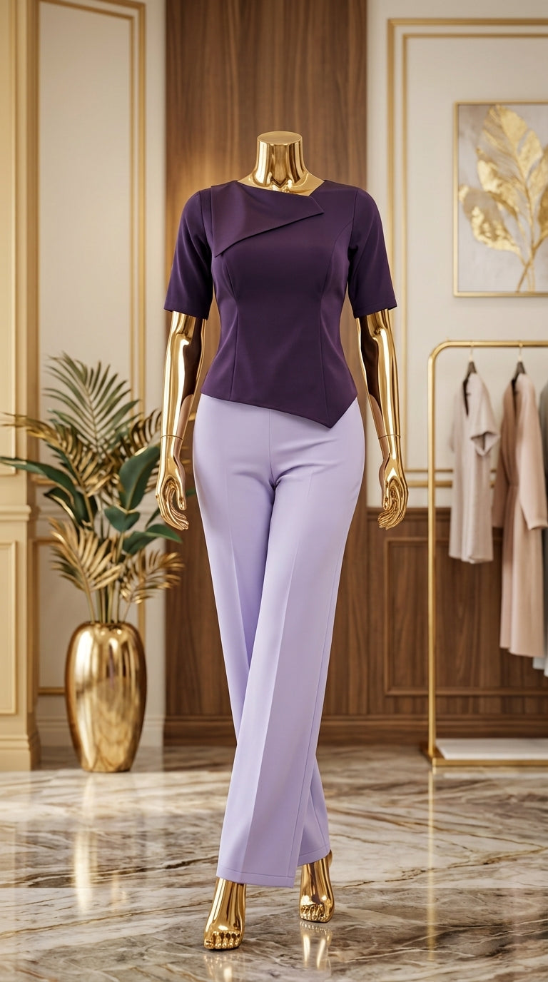 Corporate & Comfy Two-Piece Set